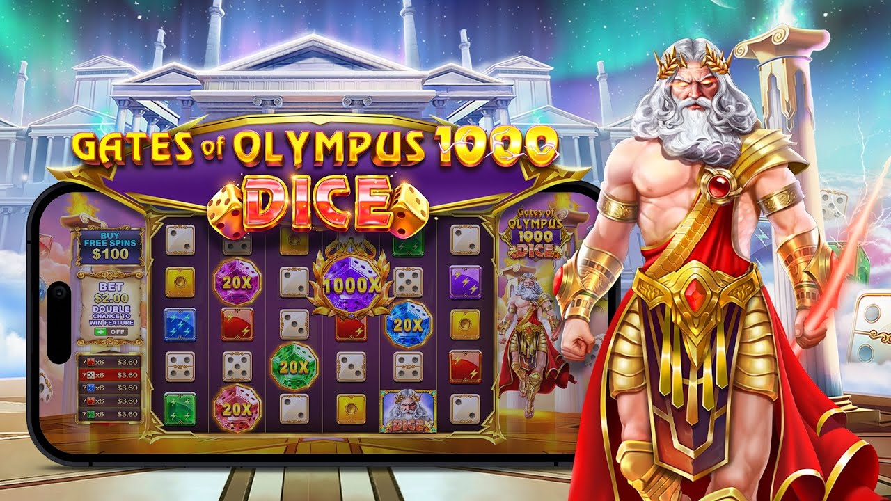 PRAGMATIC PLAY : Gates of Olympus 1000 Dice