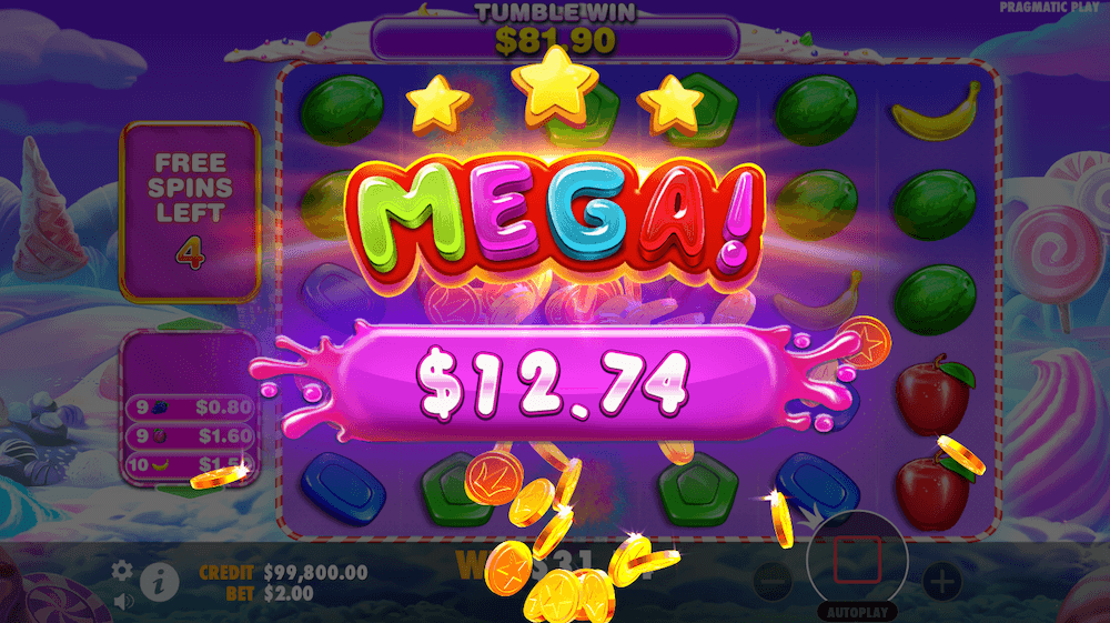 ซื้อ Super Spin ในเกมสล็อต Sweet Bonanza 1000